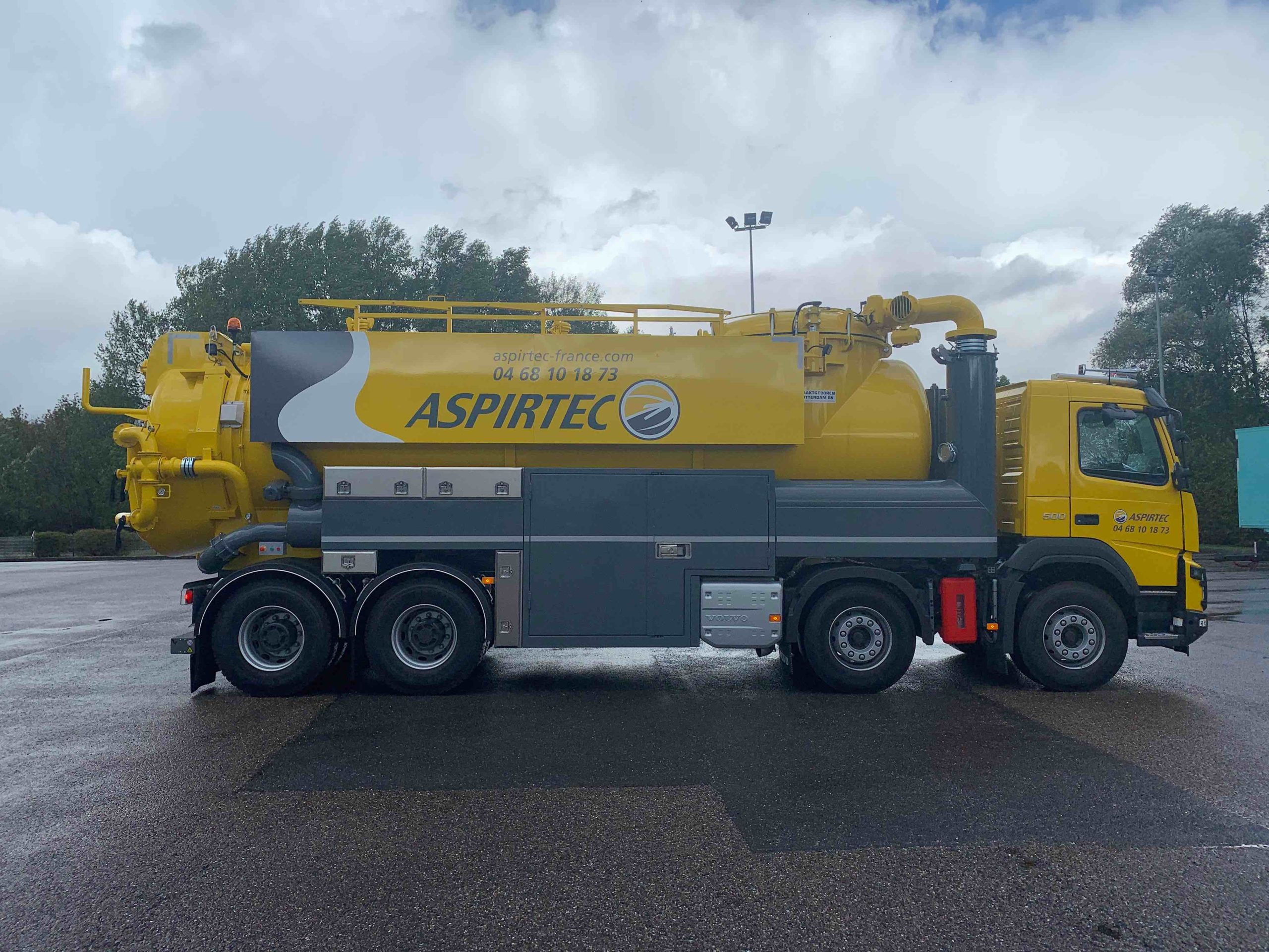 Aspirtec France - Camion aspirateur refouleur - Bering